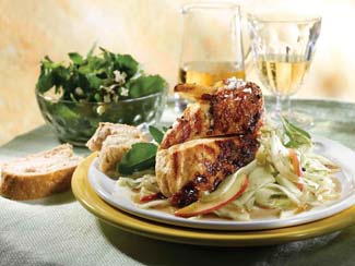 Chicken Breast with Fennel and Rocket Salad